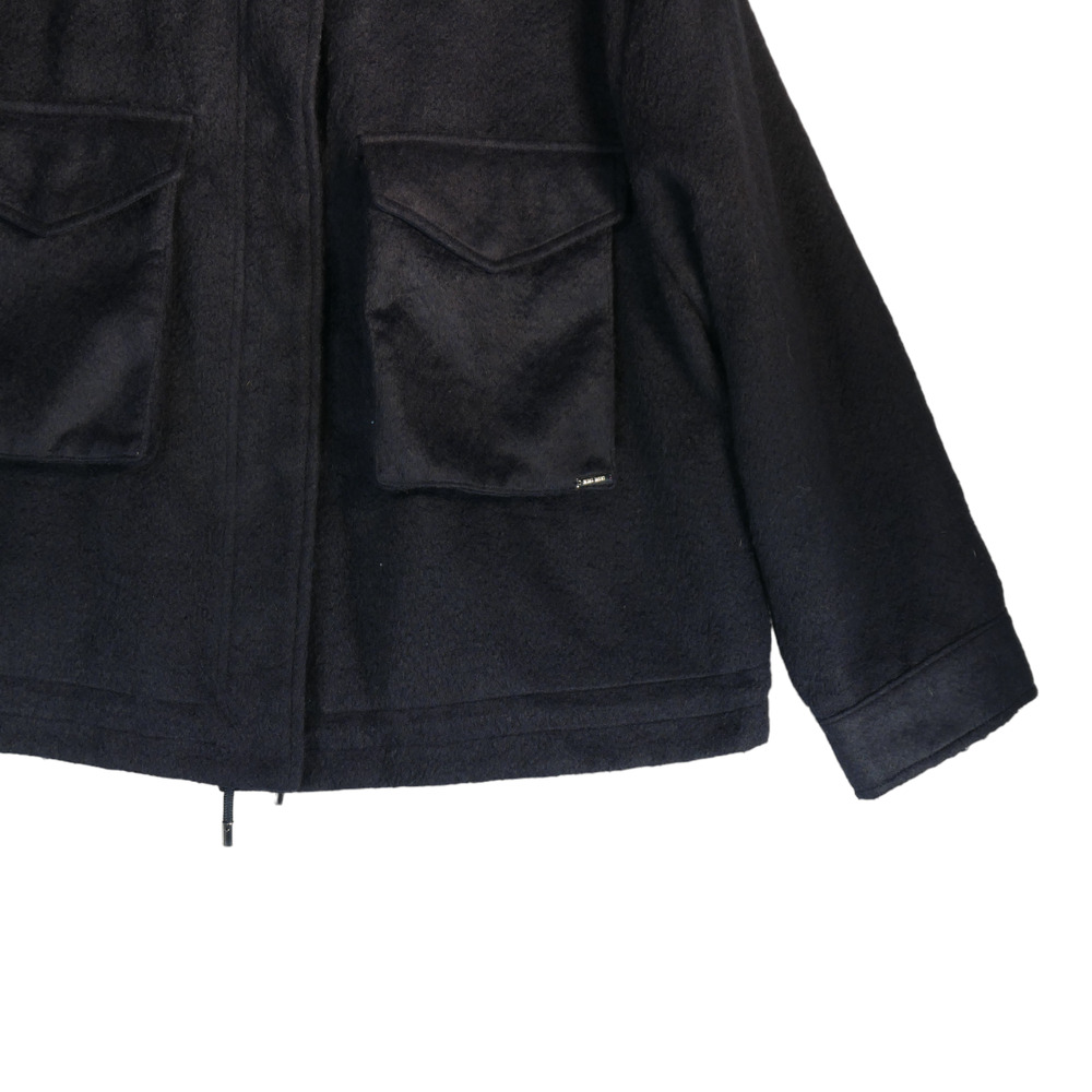 Nine West Jacket Womens Size XL Dark Blue Fleece Normcore Minimalist Casual Chic - Picture 3 of 11